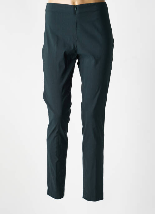 Pantalon slim țesătură poplin mărime normală verde LAUREN VIDAL femme