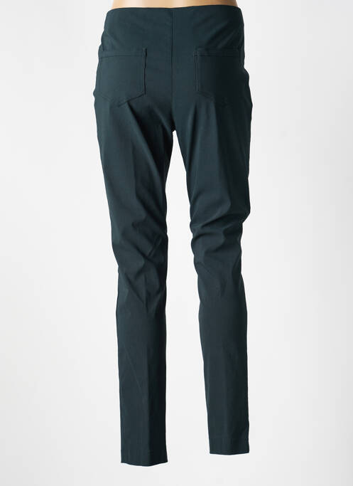 Pantalon slim țesătură poplin mărime normală verde LAUREN VIDAL femme