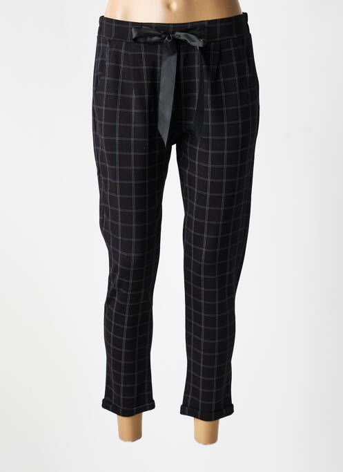 Pantalon 7/8 elasticitate negru COUTUREINE femme