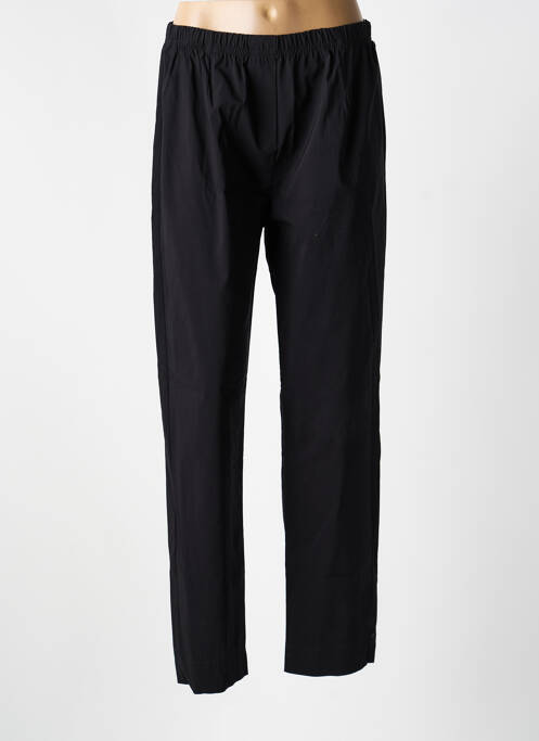 Pantalon drept țesătură poplin mărime normală negru OLIVER JUNG femme