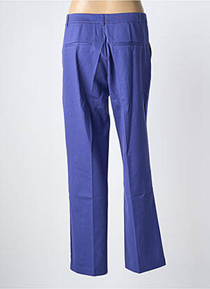 Pantalon slim țesătură poplin mărime normală violet ZILCH femeie