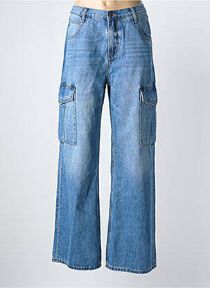 Blugi cu croială largă mărime normală mărime normală albastru ESQUALO femme