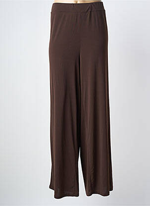 Pantalon drept elasticitate mărime normală maro AN II VITO femme