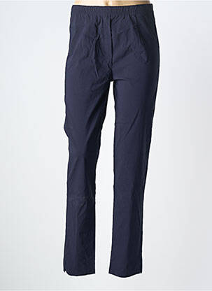 Pantalon slim talie elastică mărime normală albastru OLIVER JUNG femeie
