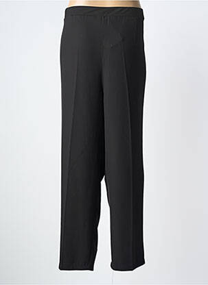 Pantalon slim talie elastică mărime normală negru XXLA FEMME femeie