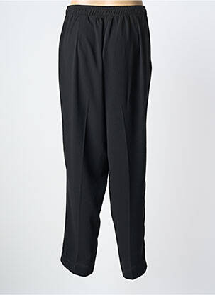 Pantalon slim talie elastică mărime normală negru MAT. femeie