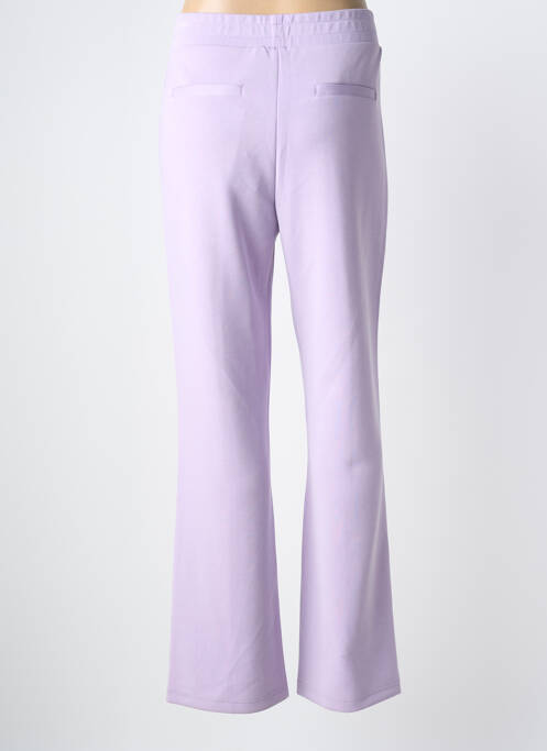 Pantalon drept elasticitate mărime normală violet ESQUALO femme