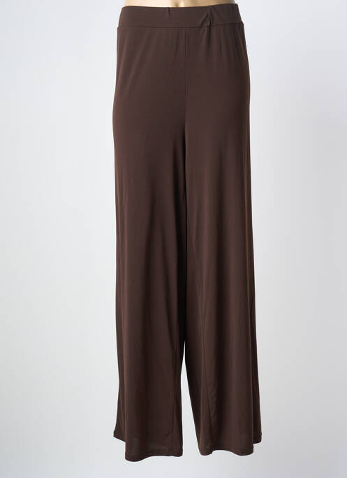 Pantalon drept elasticitate mărime normală maro AN II VITO femme
