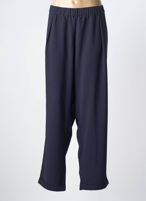 Pantalon drept elasticitate mărime normală albastru YESTA femme