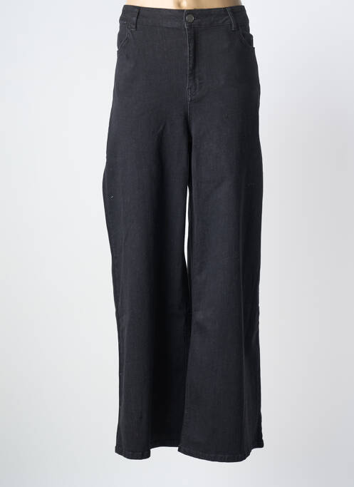 Blugi cu croială largă elasticitate mărime normală negru MAT. femme