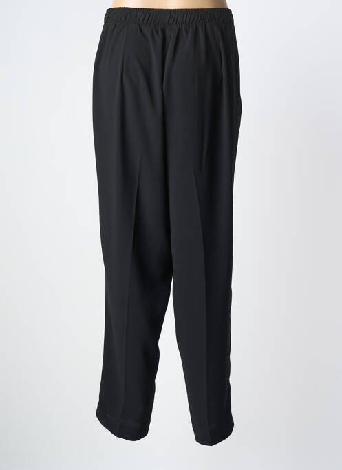 Pantalon slim talie elastică mărime normală negru MAT. femme