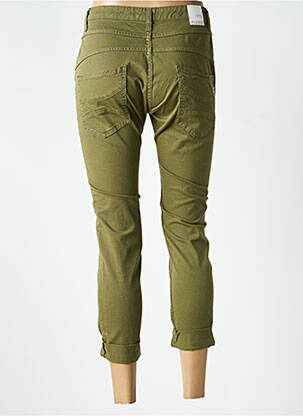 Blugi cu croială slim talie joasă talie joasă verde PLEASE femeie