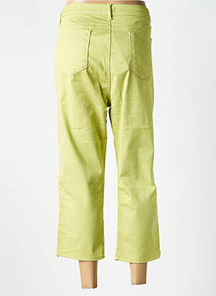 Pantalon trei sferturi elasticitate mărime normală verde YEST femeie