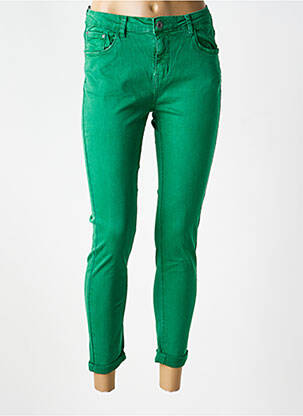 Blugi skinny mărime normală mărime normală verde DENIM femeie