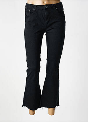 Blugi bootcut mărime normală mărime normală negru DENIM femeie