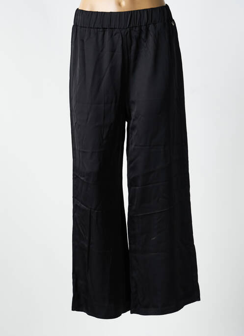 Pantalon larg croială fluidă mărime normală negru MÊME ROAD femme