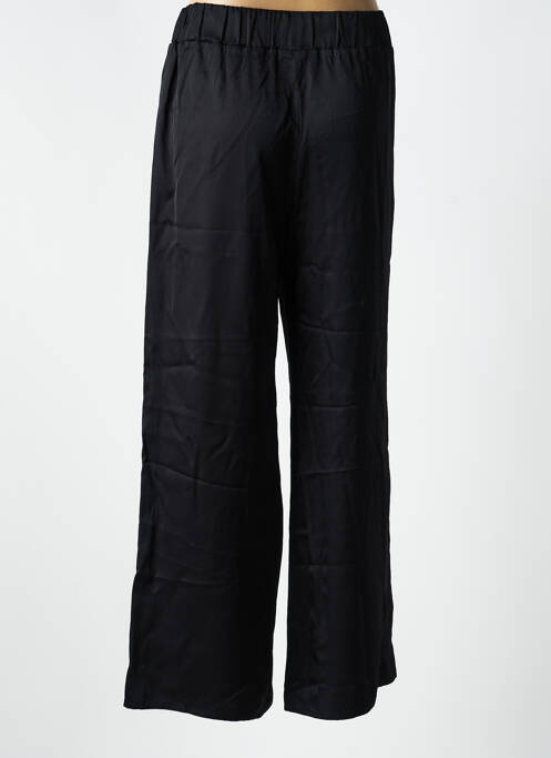 Pantalon larg croială fluidă mărime normală negru MÊME ROAD femme