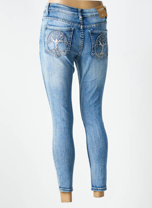Blugi skinny mărime normală mărime normală albastru WATER JEANS femme