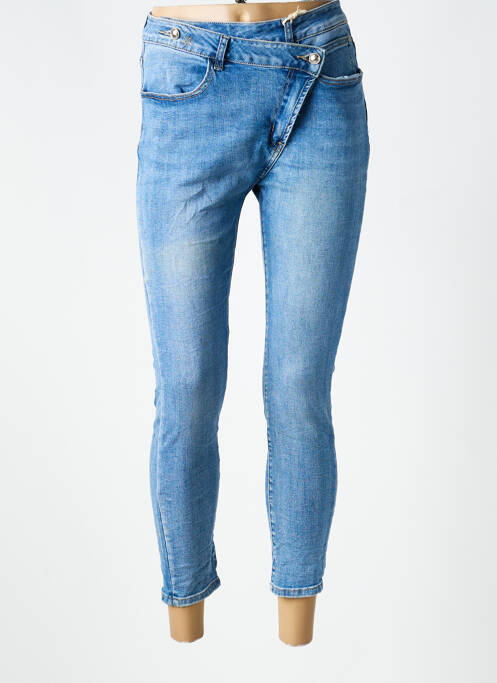 Blugi cu croială slim elasticitate mărime normală albastru MELLY & CO femme