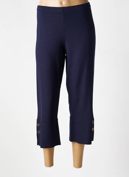 Pantalon trei sferturi elasticitate mărime normală albastru ALEXANDER & JACOB femme