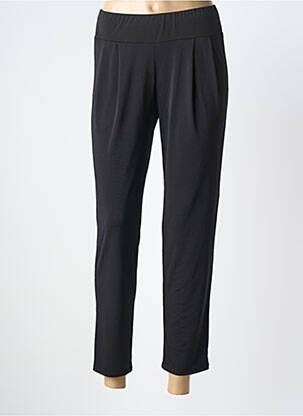 Pantalon trei sferturi elasticitate mărime normală negru AN II VITO femeie