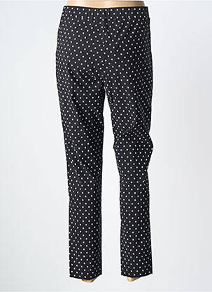 Pantalon slim talie elastică mărime normală negru SOPHIA femeie