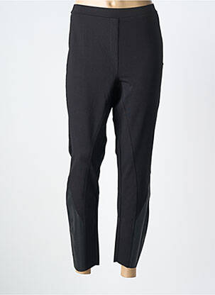 Pantalon 7/8 elasticitate mărime normală negru YESTA femeie