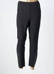 Pantalon 7/8 elasticitate mărime normală negru YESTA femme
