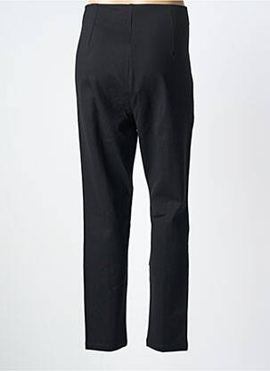 Pantalon slim talie elastică mărime normală negru YESTA femeie