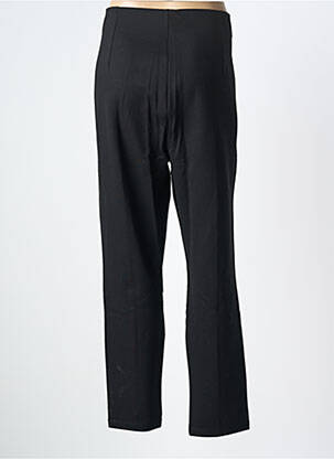 Pantalon slim talie elastică mărime normală negru YESTA femeie