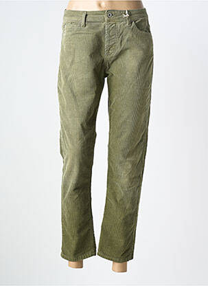 Pantalon 7/8 elasticitate mărime normală verde PLEASE femeie