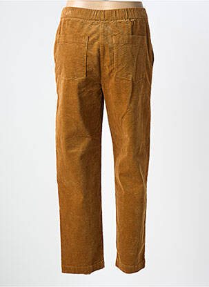 Pantalon drept elasticitate mărime normală maro NICE THINGS femeie