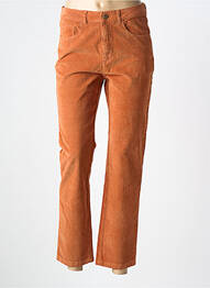 Pantalon 7/8 elasticitate mărime normală portocaliu NICE THINGS femme