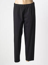 Pantalon drept elasticitate mărime normală negru MAT FASHION femme