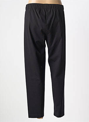 Pantalon drept elasticitate mărime normală negru MAT FASHION femeie