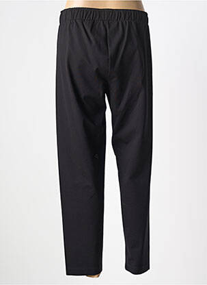 Pantalon drept elasticitate mărime normală negru MAT FASHION femeie
