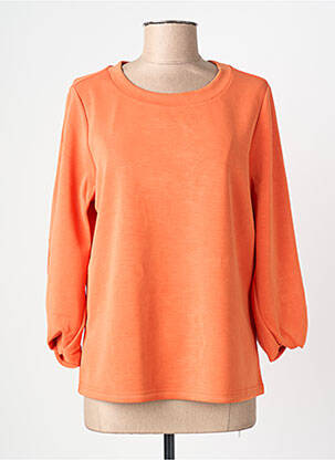 Hanorac elasticitate mâneci lungi portocaliu ESQUALO femme