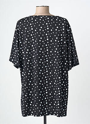 Tricou elasticitate mâneci scurte negru SOPHIA femeie