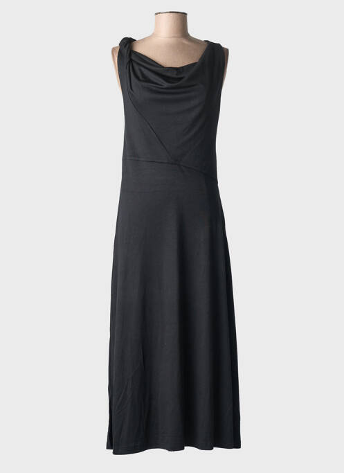 Rochie midi mâneci scurte mâneci scurte negru NICE THINGS femme