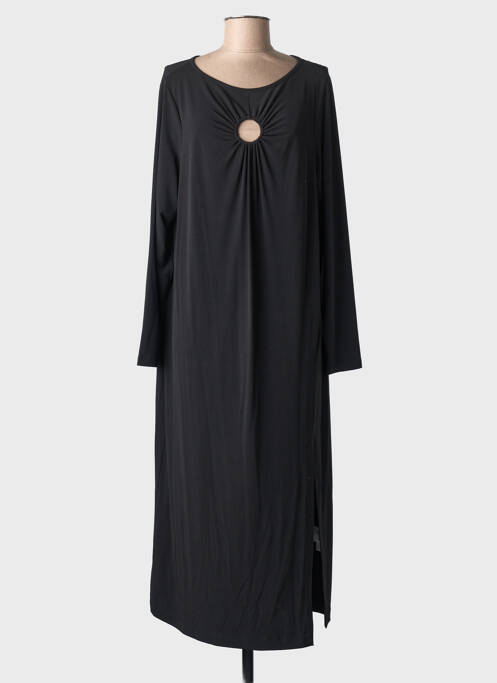 Rochie lungă mâneci lungi mâneci lungi negru MAT. femme