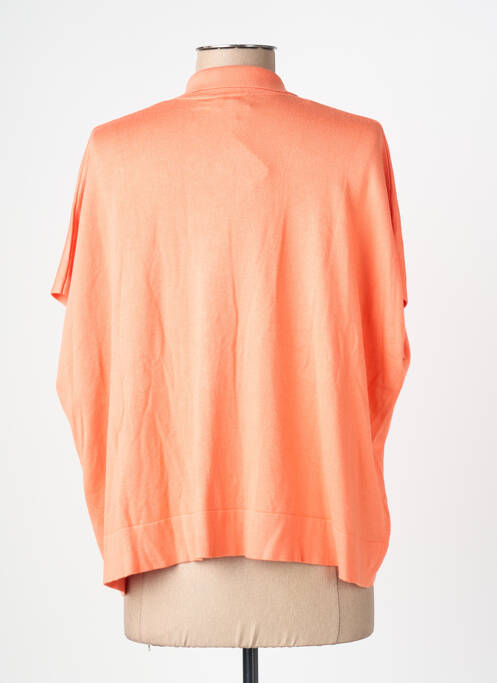 Vestă cu mâneci scurte elasticitate portocaliu ZILCH femme