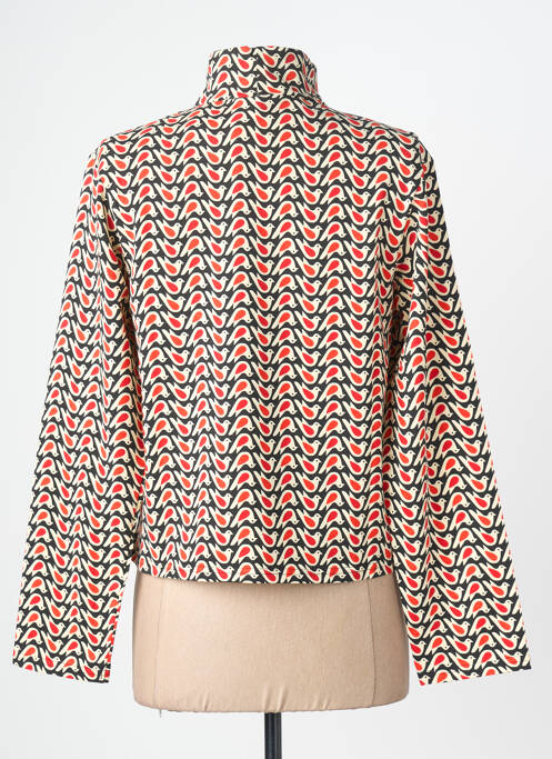 Top elasticitate mâneci lungi roșu BLUTSGESCHWISTER femme