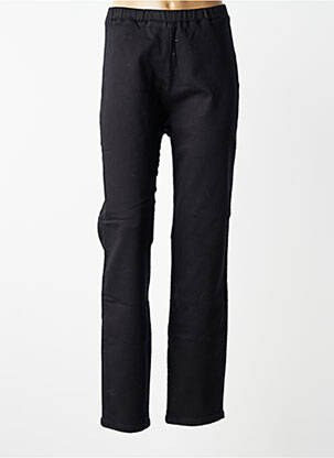 Pantalon slim talie elastică mărime normală negru MASAI femeie