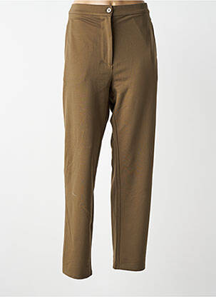 Pantalon slim elasticitate mărime normală verde MASAI femeie
