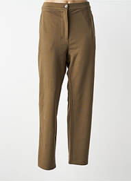 Pantalon slim elasticitate mărime normală verde MASAI femme