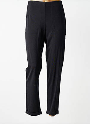 Pantalon slim talie elastică mărime normală negru AN II VITO femeie