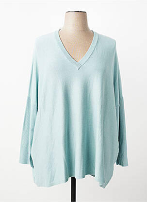 Pulover elasticitate mâneci lungi albastru MASAI femme