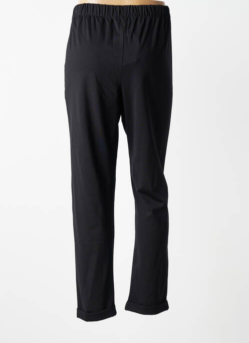 Pantalon slim talie elastică mărime normală negru AN II VITO femme