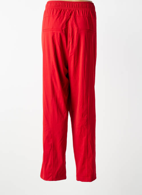 Pantalon drept elasticitate mărime normală roșu YESTA femme