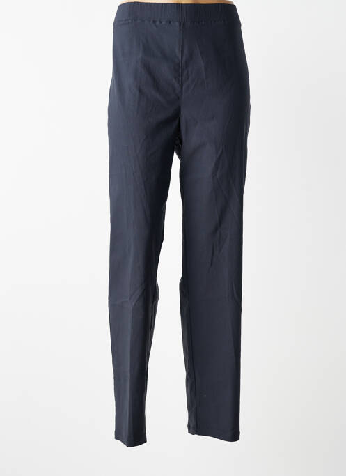 Pantalon slim talie elastică mărime normală albastru SOPHIA femme